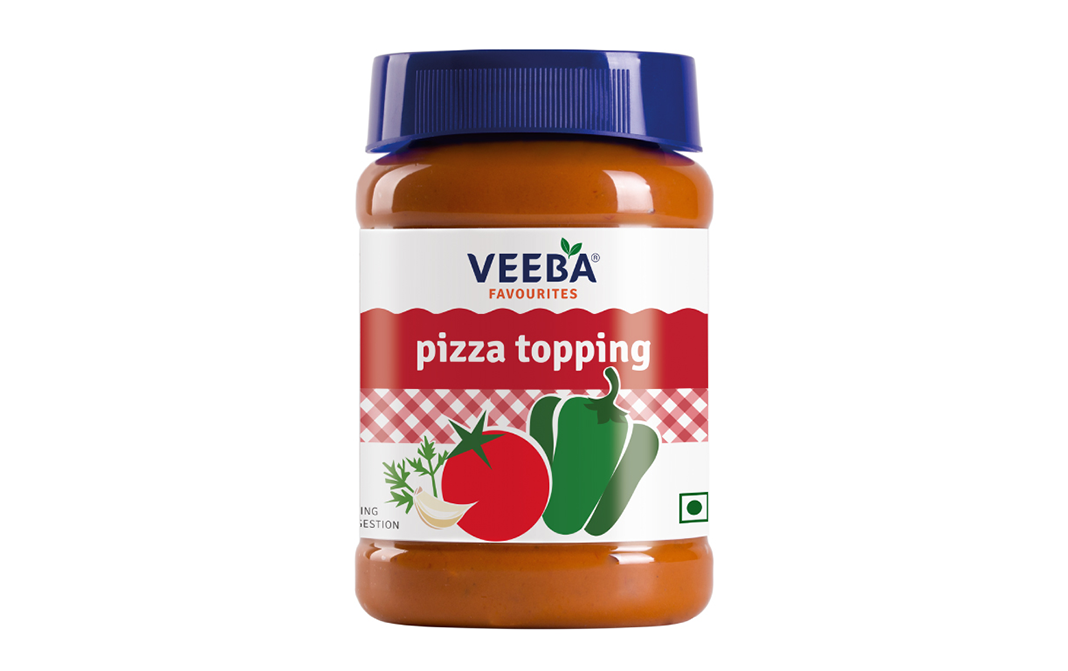 Veeba Pizza Topping    Plastic Jar  280 grams